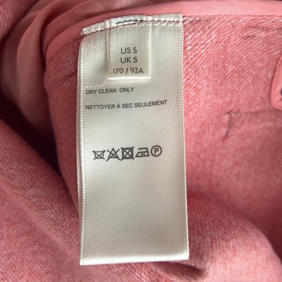 Free People Hannah Slouchy Oversized Pink Blazer Coat Size Small - Picture 5 of 16